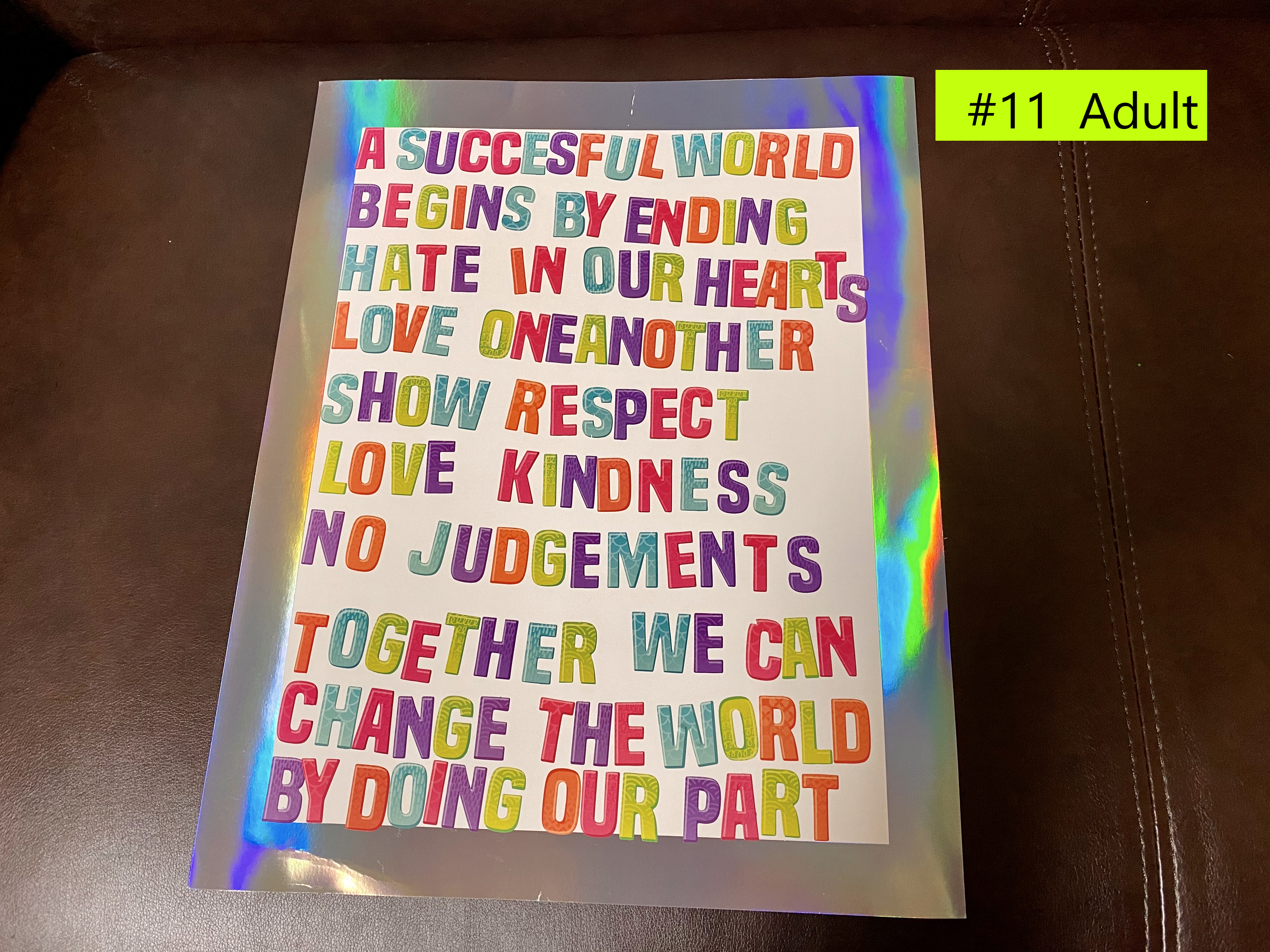 We Can Change the World